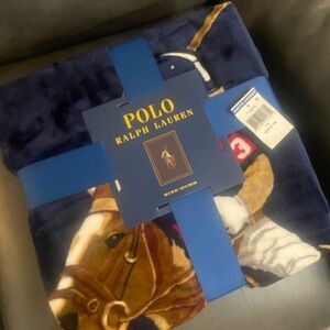 Polo Ralph Lauren Polo Bear Fleece Throw Blanket